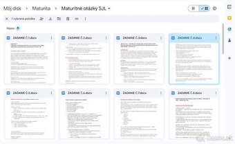 MATURITNÉ OTÁZKY - slovenský jazyk a literatúra