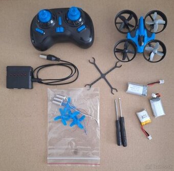 Dron JJRC H36 + nahradne diely