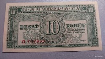 Desať korún Československých