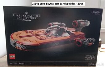 Predám nové Lego Star Wars 75341 Luke Skywalkers Landspeeder