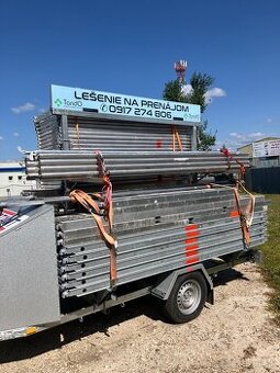 Lešenie na prenájom, Prenájom lešenia