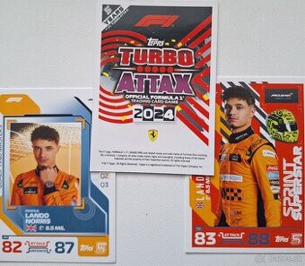 Turbo Attax 2024 F1 zberateľské karty na predaj / vymenu