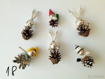 Staré, vianočné ozdoby - staré, vánoční ozdoby
