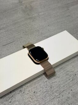 100% BATÉRIA - Apple Watch 11 42mm Gold Titanium