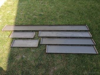 Vonkajšie hliníkové parapety