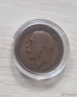 One penny - 1913, Juraj V., Great Britan