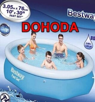 Nový Bestway Bazén nafukovací 3,05 x 0,76