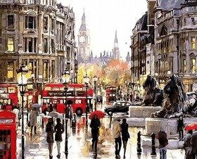 Maľovanie podľa čísiel - Londýn