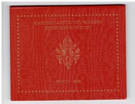 Sada euromincí Vatikán 2008