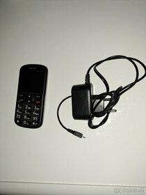 Mobilný telefón myPhone Halo A Senior (TELMYSHALOABK) čierny - 1