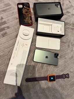 ✅ Apple iPhone 11 Pro Max 256gb 100% Baterka + Watch 4 44mm