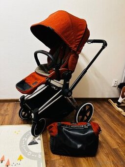 Cybex Priam Autumn Gold + Manhattan Grey