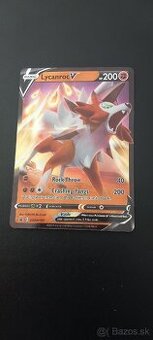 Pokémon karta Lycanroc V