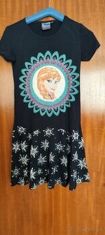 Šaty s meniacim obrázkom Frozen veľkosť 146