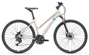 Dámsky krosový bicykel CTM Bora 2.0 2024 matná béžovávetlá