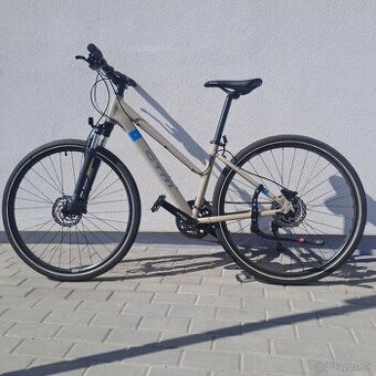 Dámsky krosový bicykel CTM Bora 2.0 2024 matná béžovávetlá