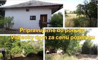 Exkluzívny predaj - vidiecky dom 90 m2, pozemok 4269 m2, Ded