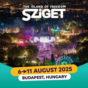 Predám 3-dňovú permanentku na Sziget