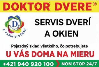 SERVIS DVERÍ A OKIEN