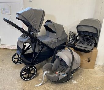 Súrodenecký kočík Cybex Gazelle S Trojkombinácia