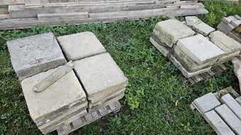 Predám betónovú dlažbu 50×50×10 cm