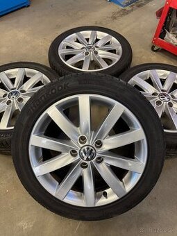 hliníkové disky vw r17,letné hankook 225/45 R17