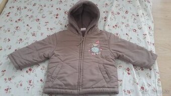 Dievčenská zimná bundička 74-80