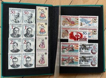 Známky ČSSR s albumom za 4eur