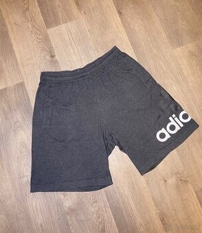 Pánske športové šortky Adidas, sivé, veľkosť M