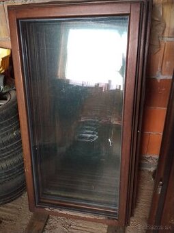 Drevené okno 2 sklo