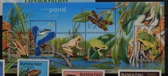 Poštové známky - Obojživelníky 30 - neopečiatkované