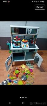 Detská drevená kuchynka Lidl