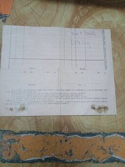 Gelnica voľby leták starý