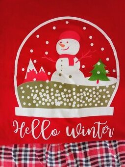 Nové dámske pyžamo Hello Winter, XL