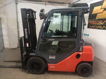 Vysokozdvižný vozík Toyota Deluxe 25 s klimatizací č.26