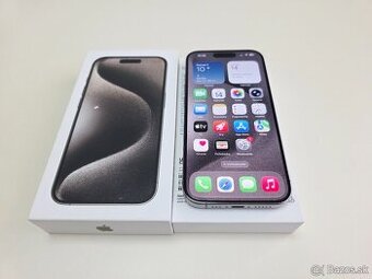 APPLE IPHONE 15 PRO 256GB NATURAL TITANIUM TOP STAV