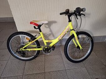 Predám detský bicykel 20kola GALAXY Žltý