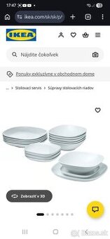 Súprava stolovacích riadov