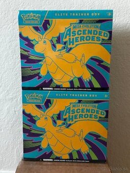 2x Ascended heroes ETB 1x Mega Evolution
