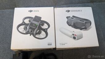 DJI Avata + Goggles 2 + 2 ovládače + 2 batérie