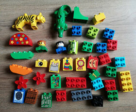 Lego duplo mix dielikov, 2 zvieratka, 2 figurky