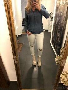 Jeansová košeľa Calvin Klein v. M