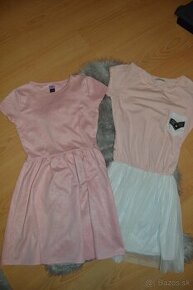 2x ružové šaty