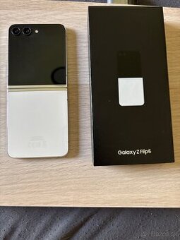 Samsung galaxy z flip 5 krémový
