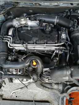 1,9 TDI 77kw PD kod BXE agregat, motor, hlava, blok octavia