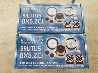 13cm HIFONICS BRUTUS-2 SETY KOMP. REPRO-POWER FROM THE GODS