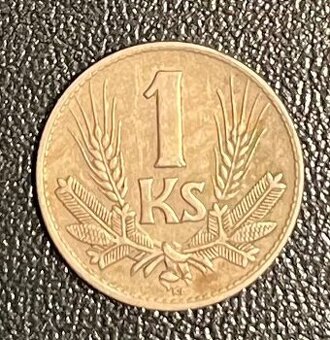 (PREDANÉ) 1 koruna 1944 - Slovenský štát (#1)