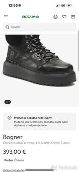 Bogner clenkove kozene topanky
