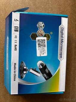 Digitálny mikroskop 1600x s LED osvetlením – USB pripojenie
