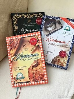Predám knihy Kváskovanie 1, 2, 3